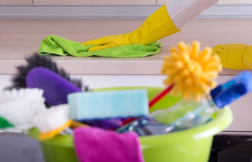 Customer raising a concern about carpet cleaning service