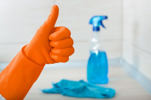 Millbank Carpet Cleaners team providing professional carpet care in a home setting