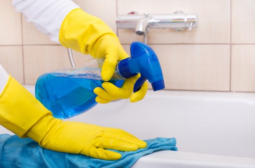 Professional carpet stain cleaning in Millbank apartment